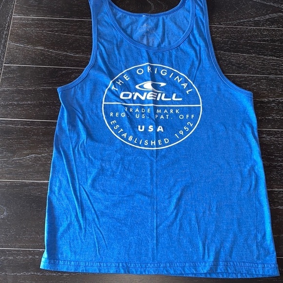 Oneill mens tank top blue size small - Picture 1 of 4